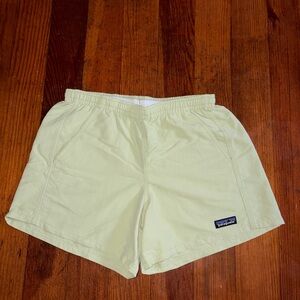 Patagonia Women’s Light Green Baggies Shorts
